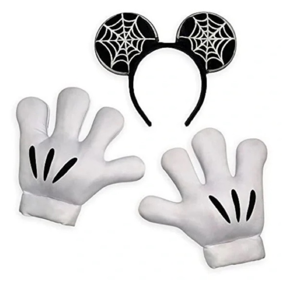 Mickey Mouse Light-Up Skeleton Costume Accessory Set for Adults, NWT - Picture 2 of 8